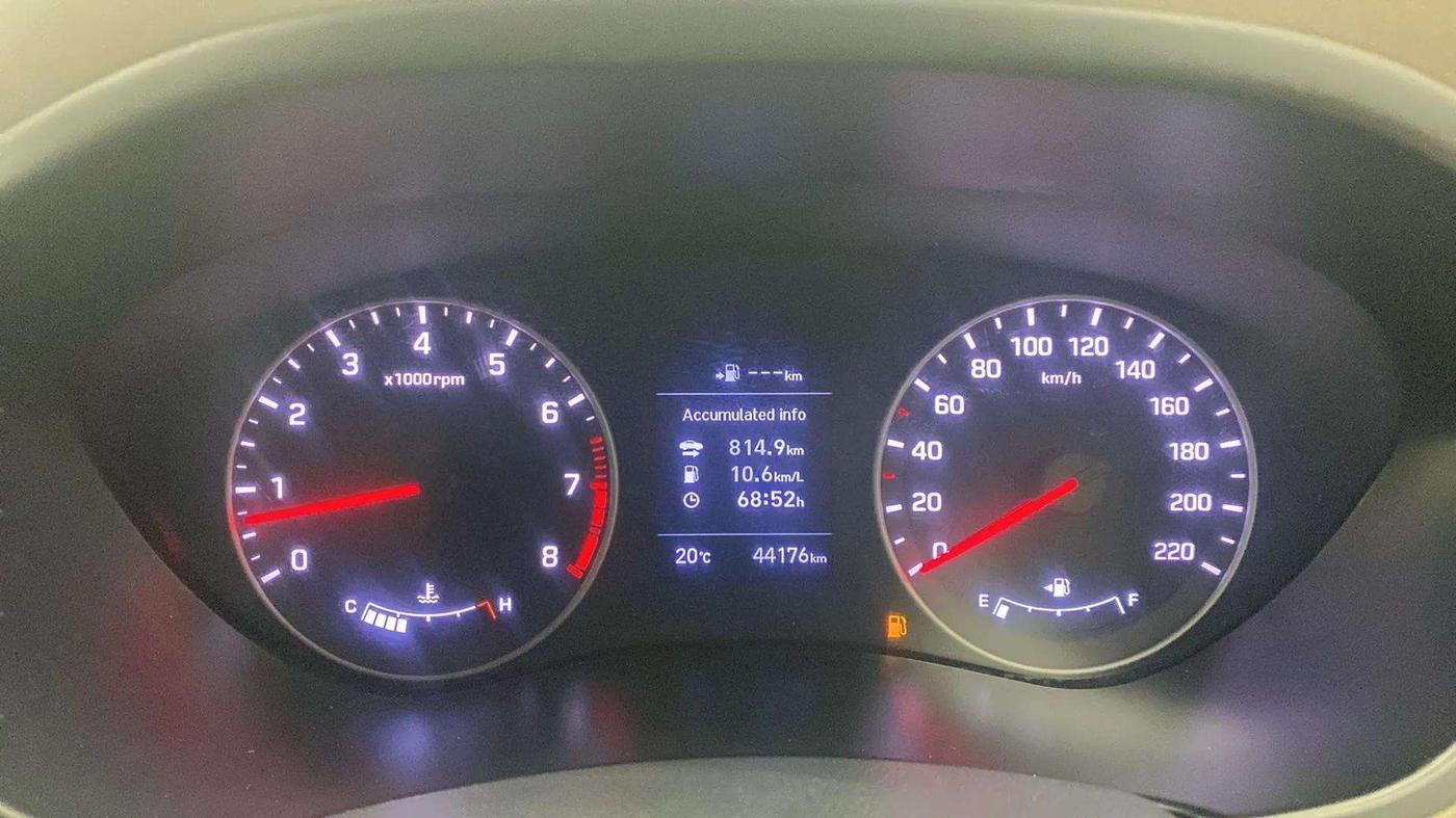 2018 Hyundai Elite i20 ASTA 1.2 (O), Petrol, Manual, 44,209 km, Odometer Image