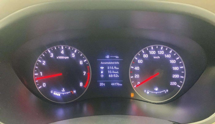 2018 Hyundai Elite i20 ASTA 1.2 (O), Petrol, Manual, 44,207 km, Odometer Image