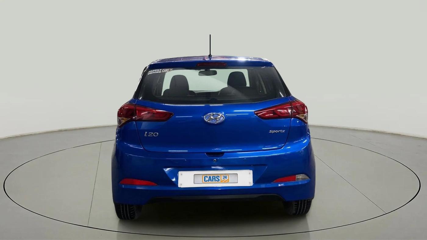 2017 Hyundai Elite i20 SPORTZ 1.2, Petrol, Manual, 27,289 km, Back/Rear