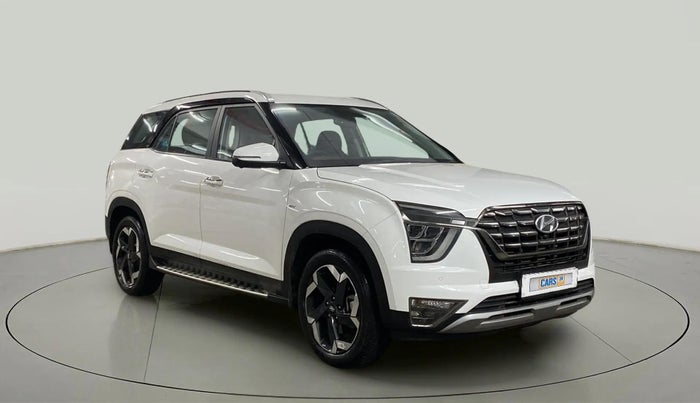 2023 Hyundai ALCAZAR  SIGNATURE (O) DCT 1.5 PETROL 7STR, Petrol, Automatic, 8,886 km, Right Front Diagonal