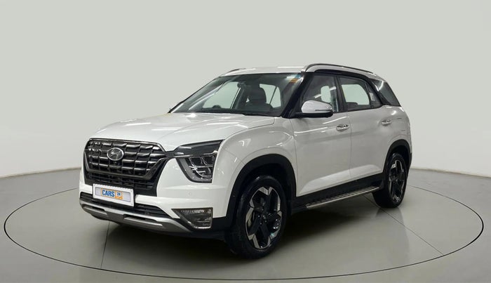 2023 Hyundai ALCAZAR  SIGNATURE (O) DCT 1.5 PETROL 7STR, Petrol, Automatic, 8,886 km, Left Front Diagonal