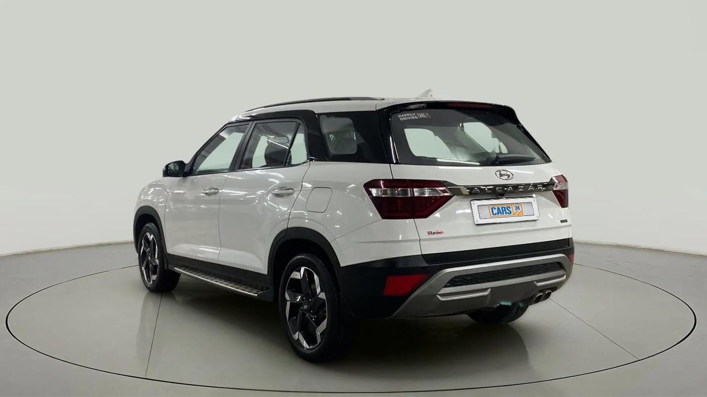 2023 Hyundai ALCAZAR  SIGNATURE (O) DCT 1.5 PETROL 7STR, Petrol, Automatic, 8,996 km, Left Back Diagonal
