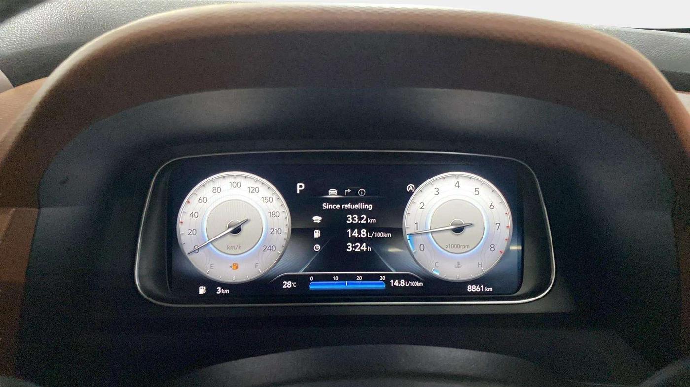 2023 Hyundai ALCAZAR  SIGNATURE (O) DCT 1.5 PETROL 7STR, Petrol, Automatic, 8,996 km, Odometer Image
