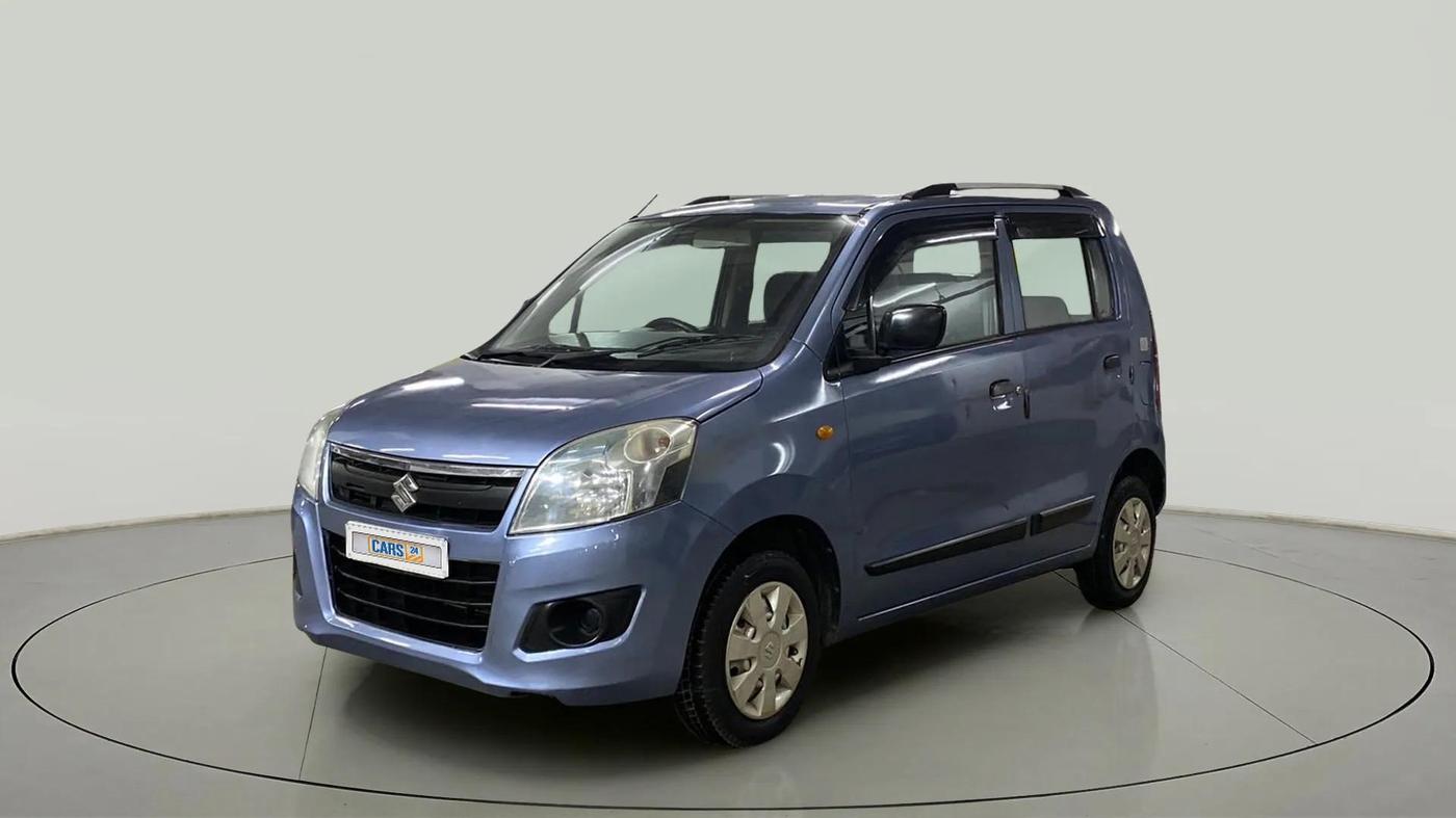 2014 Maruti Wagon R 1.0 LXI CNG, CNG, Manual, 68,757 km, Left Front Diagonal