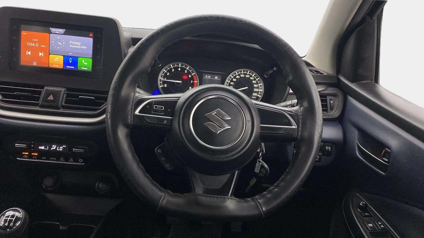 2022 Maruti Baleno DELTA PETROL 1.2, Petrol, Manual, 36,556 km, Steering Wheel Close Up