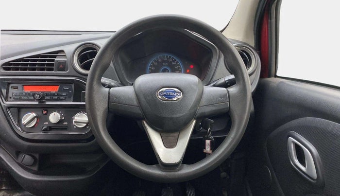 2018 Datsun Redi Go T (O), Petrol, Manual, 85,706 km, Steering Wheel Close Up