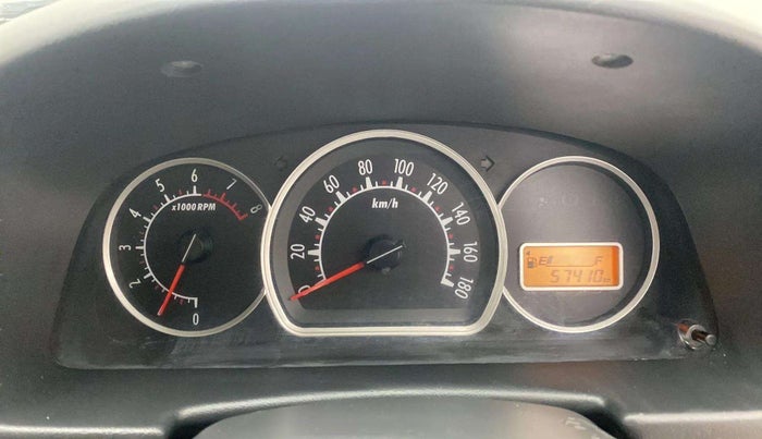 2014 Maruti Alto K10 VXI, Petrol, Manual, 57,366 km, Odometer Image