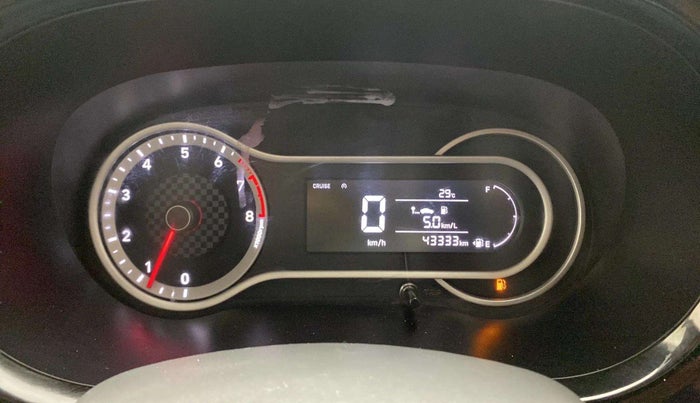 2021 Hyundai AURA SX 1.2 (O), Petrol, Manual, 43,323 km, Odometer Image