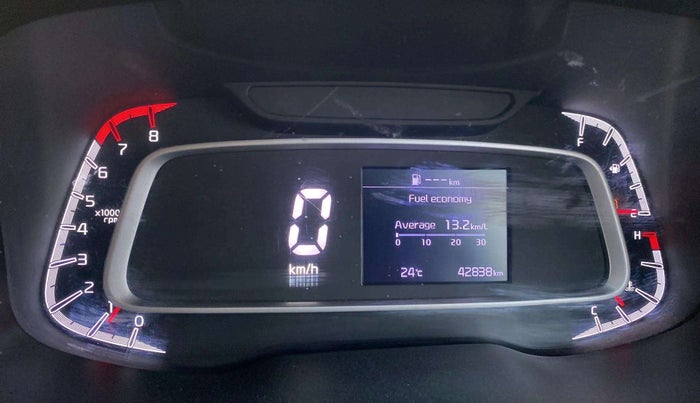 2021 KIA SONET HTK PLUS 1.2, Petrol, Manual, 42,866 km, Odometer Image