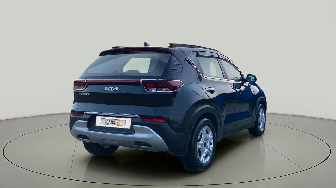 2021 KIA SONET HTK PLUS 1.2, Petrol, Manual, 42,926 km, Right Back Diagonal