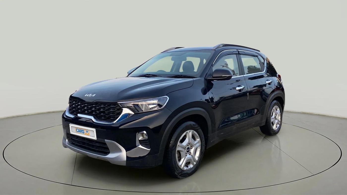 2021 KIA SONET HTK PLUS 1.2, Petrol, Manual, 42,926 km, Left Front Diagonal