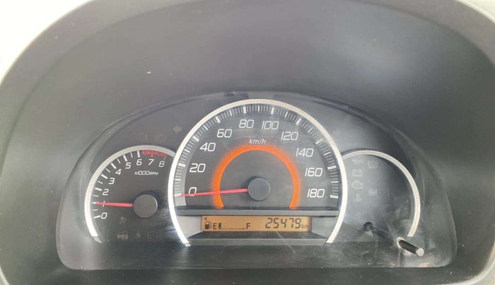 2013 Maruti Wagon R 1.0 VXI, Petrol, Manual, 25,654 km, Odometer Image