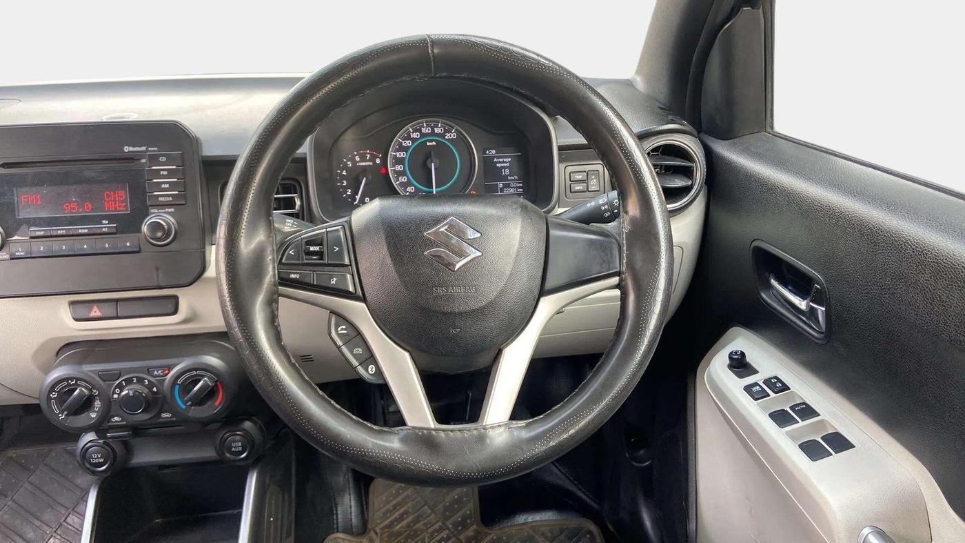 2020 Maruti IGNIS DELTA 1.2, Petrol, Manual, 22,951 km, Steering Wheel Close Up