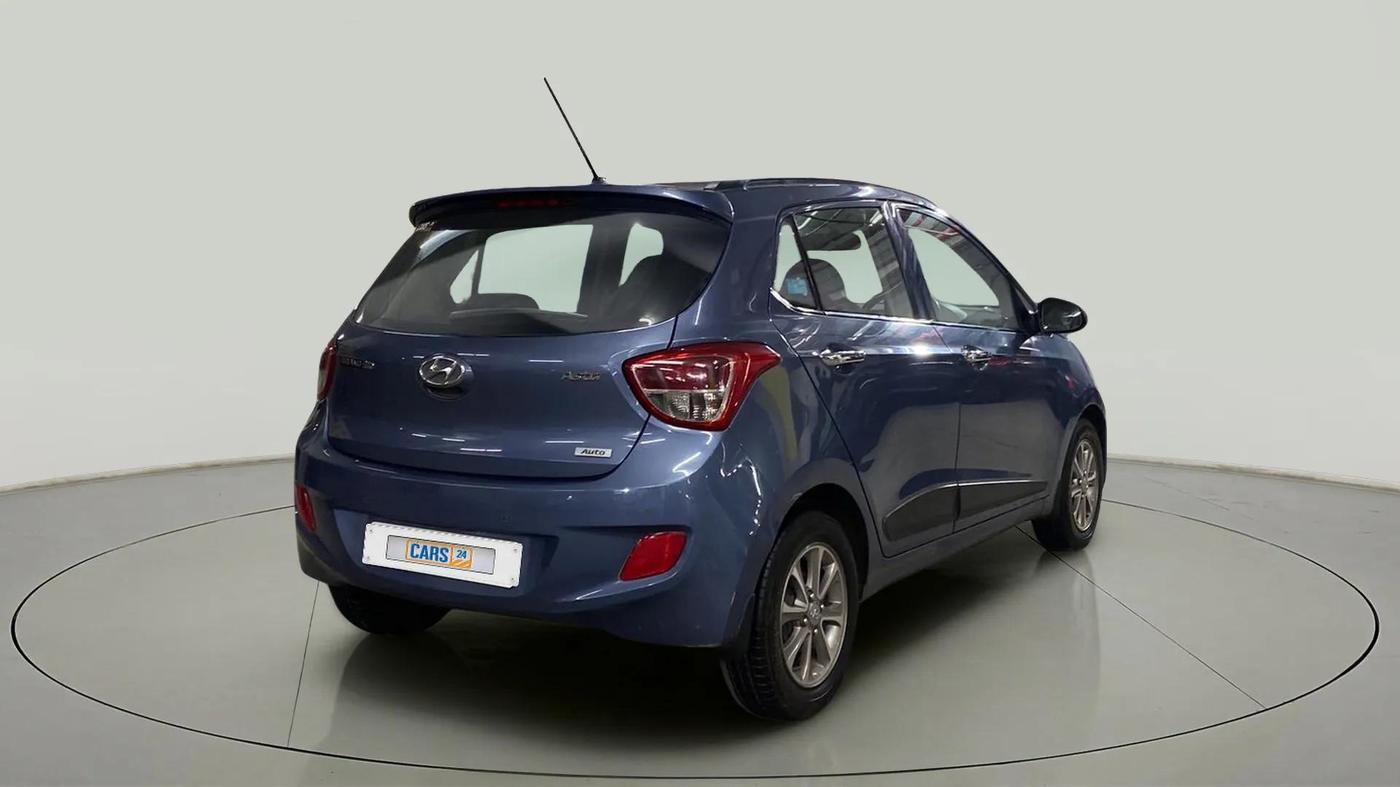 2016 Hyundai Grand i10 ASTA (O) AT 1.2 KAPPA VTVT, Petrol, Automatic, 53,980 km, Right Back Diagonal