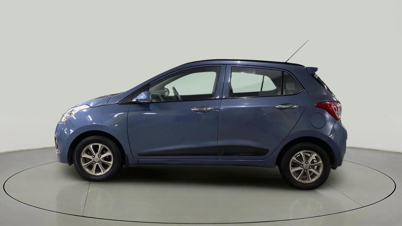 2016 Hyundai Grand i10 ASTA (O) AT 1.2 KAPPA VTVT, Petrol, Automatic, 53,980 km, Left Side