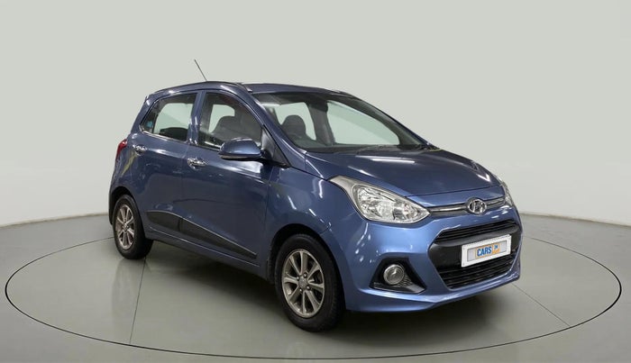 2016 Hyundai Grand i10 ASTA (O) AT 1.2 KAPPA VTVT, Petrol, Automatic, 53,977 km, Right Front Diagonal