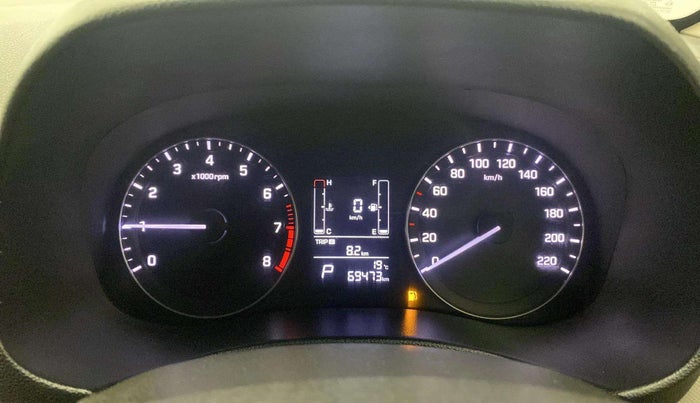 2016 Hyundai Creta SX PLUS AT 1.6 PETROL, Petrol, Automatic, 69,780 km, Odometer Image