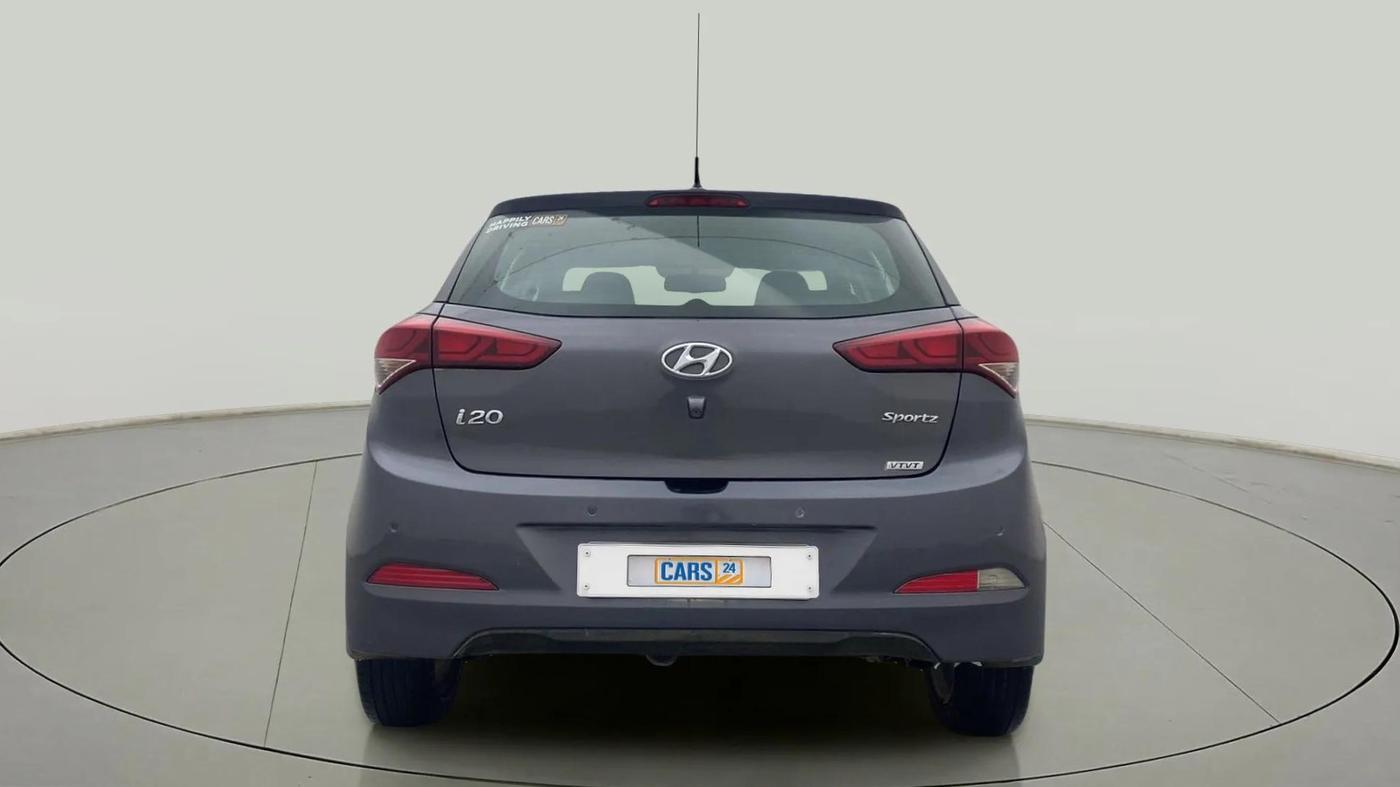 2015 Hyundai Elite i20 SPORTZ 1.2 (O), Petrol, Manual, 33,504 km, Back/Rear