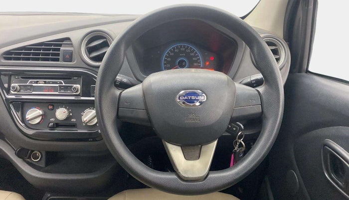 2017 Datsun Redi Go S, Petrol, Manual, 58,491 km, Steering Wheel Close Up