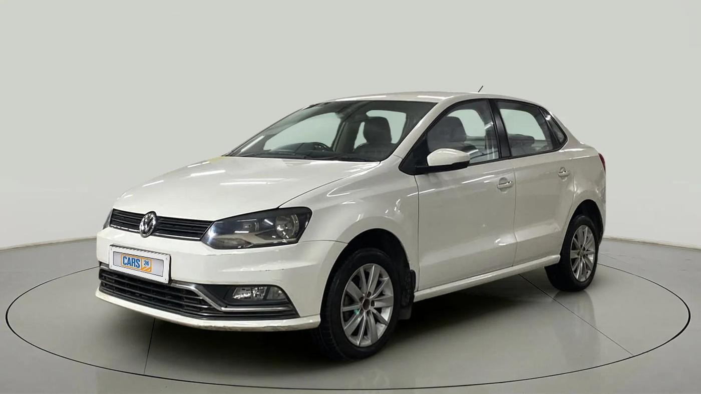 2016 Volkswagen Ameo HIGHLINE1.5L, Diesel, Manual, 86,892 km, Left Front Diagonal
