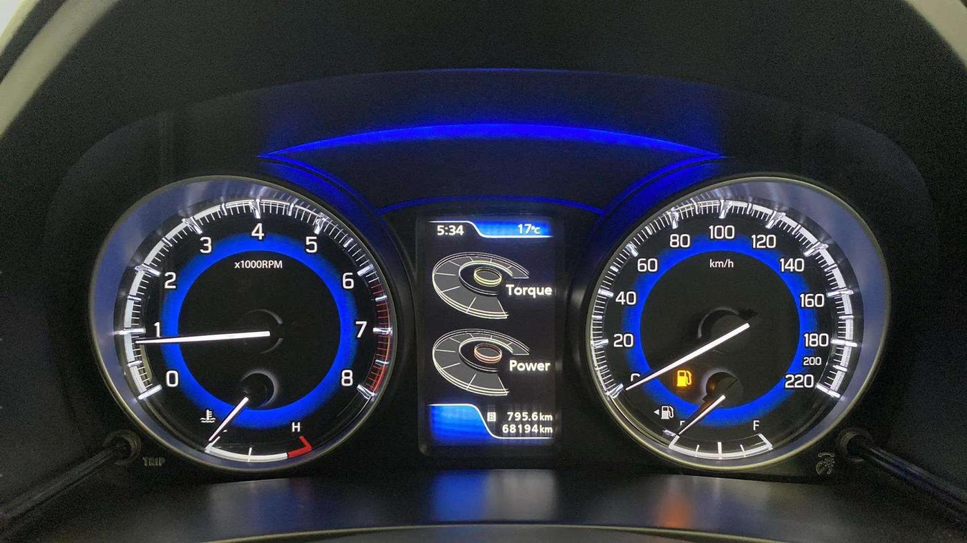2020 Toyota Glanza G, Petrol, Manual, 68,240 km, Odometer Image