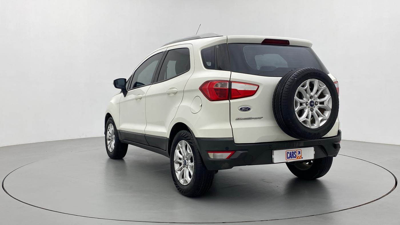 2015 Ford Ecosport TITANIUM 1.5L PETROL AT, CNG, Automatic, 74,413 km, Left Back Diagonal