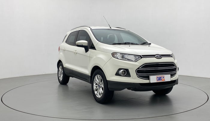 2015 Ford Ecosport TITANIUM 1.5L PETROL AT, CNG, Automatic, 74,413 km, Right Front Diagonal