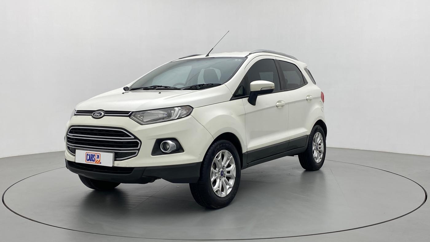 2015 Ford Ecosport TITANIUM 1.5L PETROL AT, CNG, Automatic, 74,413 km, Left Front Diagonal