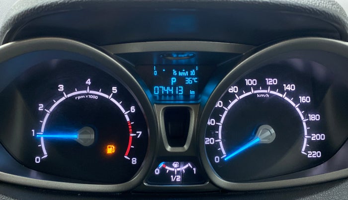 2015 Ford Ecosport TITANIUM 1.5L PETROL AT, CNG, Automatic, 74,413 km, Odometer Image