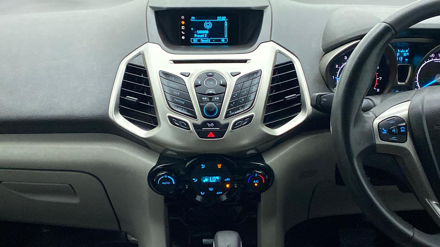 2015 Ford Ecosport TITANIUM 1.5L PETROL AT, CNG, Automatic, 74,413 km, Air Conditioner