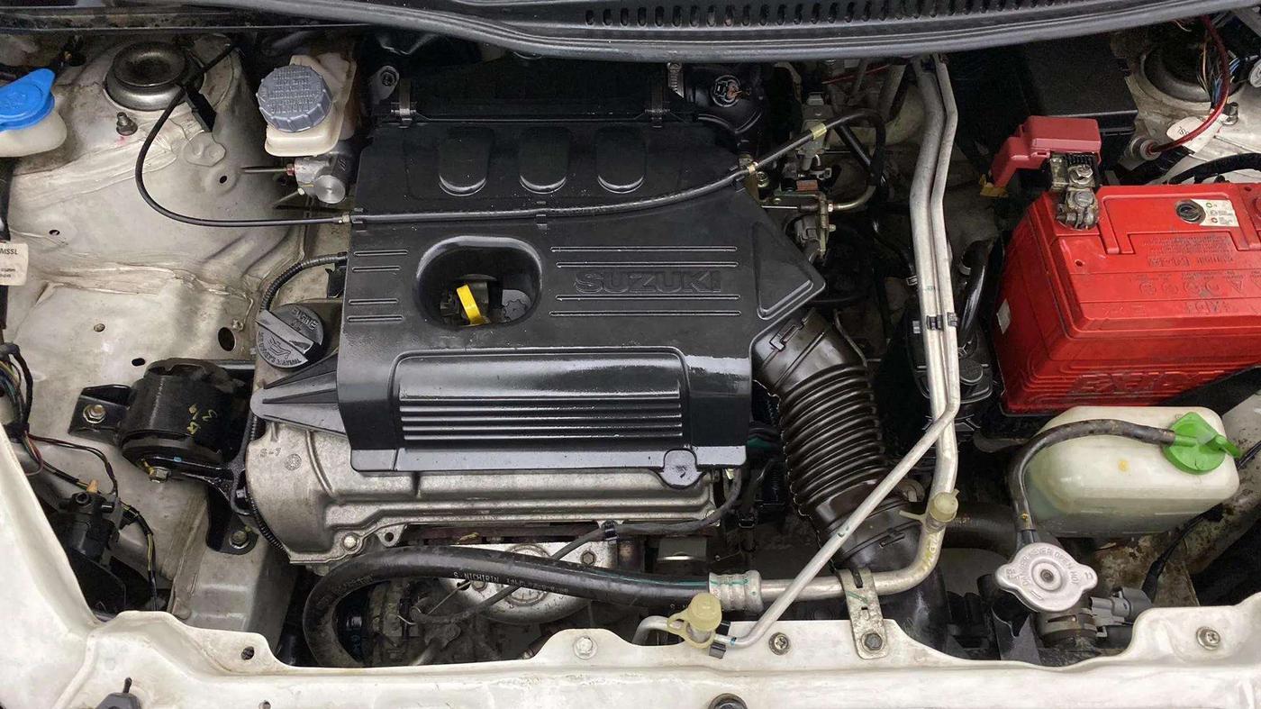 2014 Maruti Wagon R 1.0 LXI, Petrol, Manual, 15,896 km, Engine View