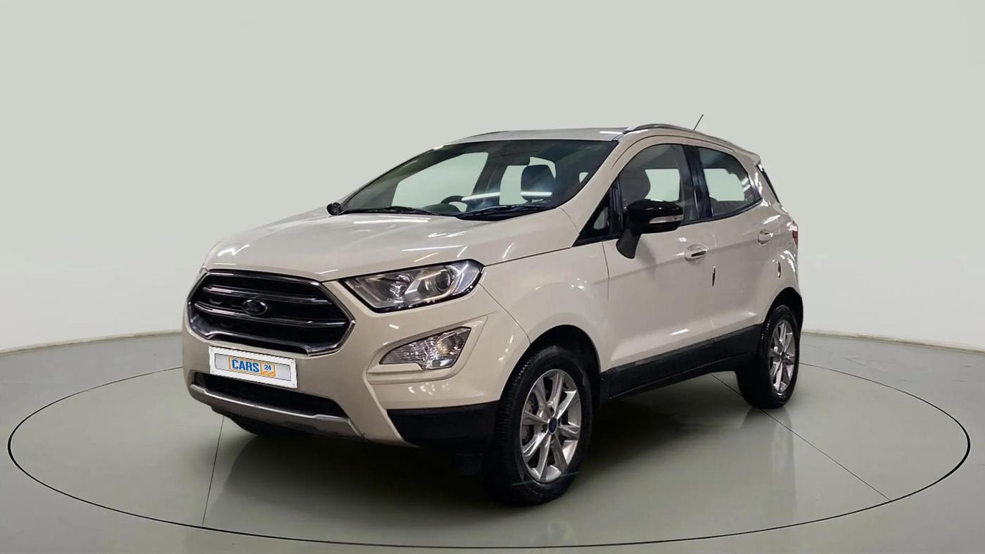 2019 Ford Ecosport TITANIUM 1.5L PETROL, Petrol, Manual, 24,415 km, Left Front Diagonal