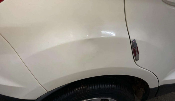 2019 Ford Ecosport TITANIUM 1.5L PETROL, Petrol, Manual, 24,338 km, Right quarter panel - Paint has minor damage