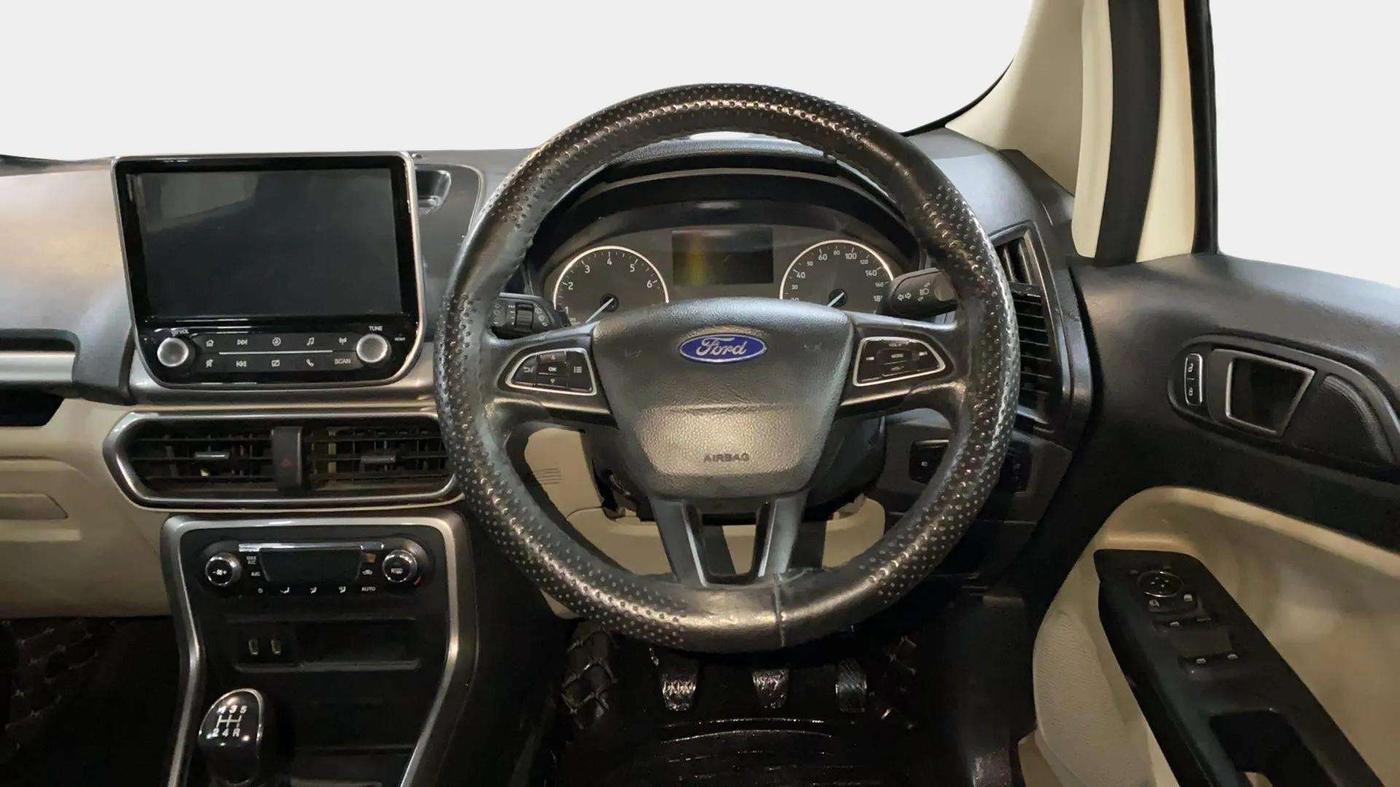 2019 Ford Ecosport TITANIUM 1.5L PETROL, Petrol, Manual, 24,415 km, Steering Wheel Close Up