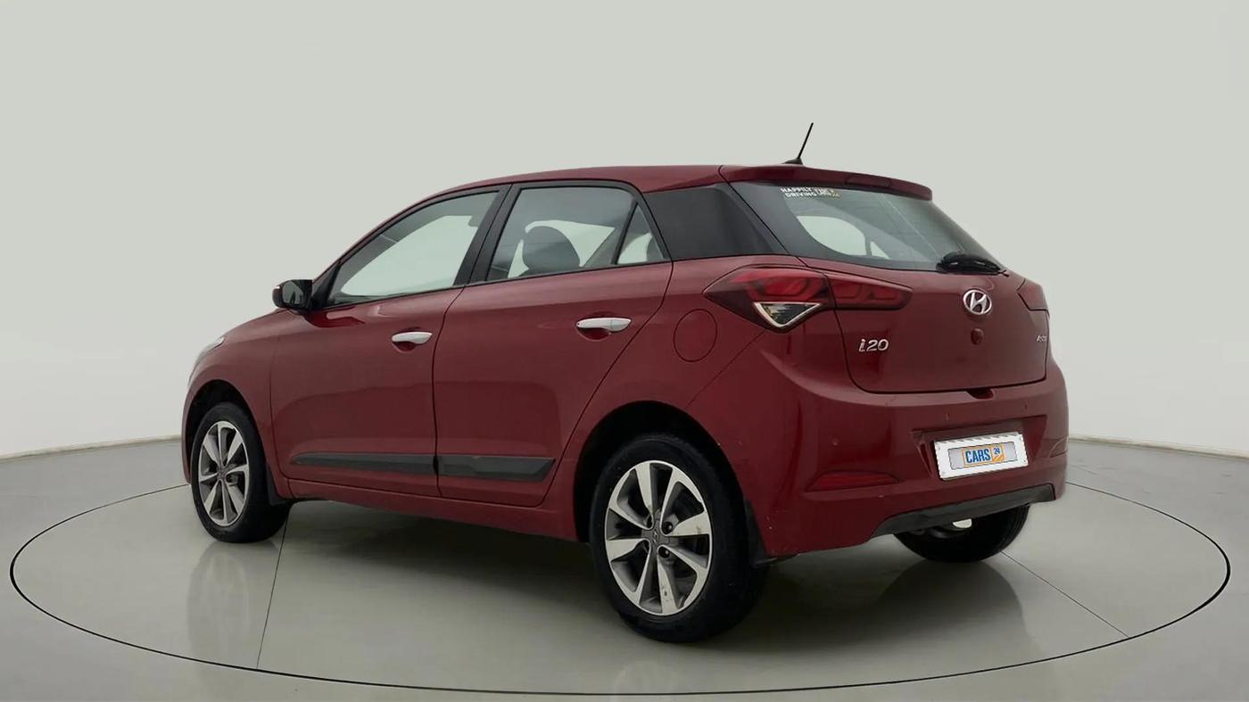 2017 Hyundai Elite i20 ASTA 1.2 (O), Petrol, Manual, 86,556 km, Left Back Diagonal