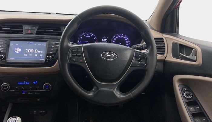 2017 Hyundai Elite i20 ASTA 1.2 (O), Petrol, Manual, 86,556 km, Steering Wheel Close Up