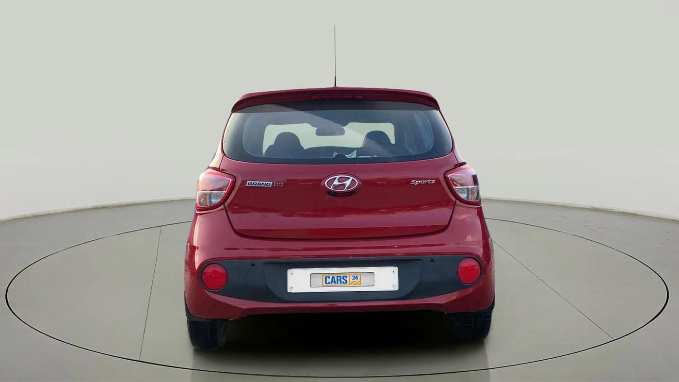 2018 Hyundai Grand i10 SPORTZ 1.2 KAPPA VTVT, Petrol, Manual, 48,315 km, Back/Rear