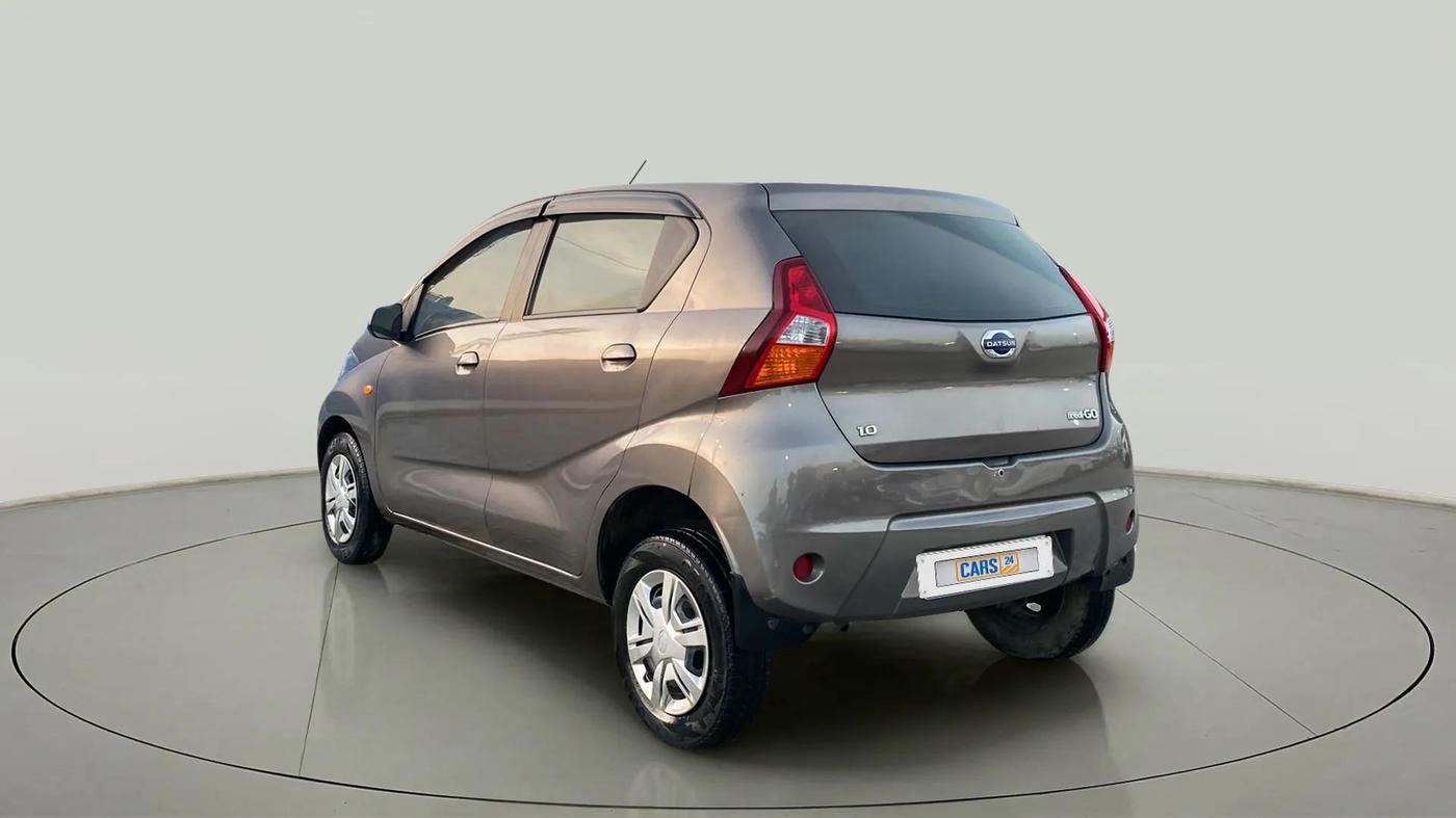 2018 Datsun Redi Go T(O) 1.0 AMT, Petrol, Automatic, 30,138 km, Left Back Diagonal