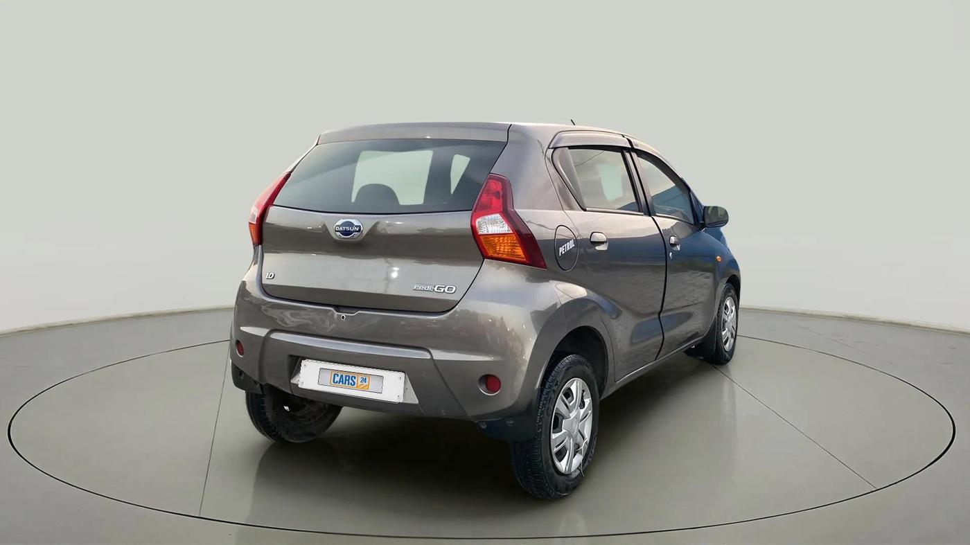 2018 Datsun Redi Go T(O) 1.0 AMT, Petrol, Automatic, 30,138 km, Right Back Diagonal