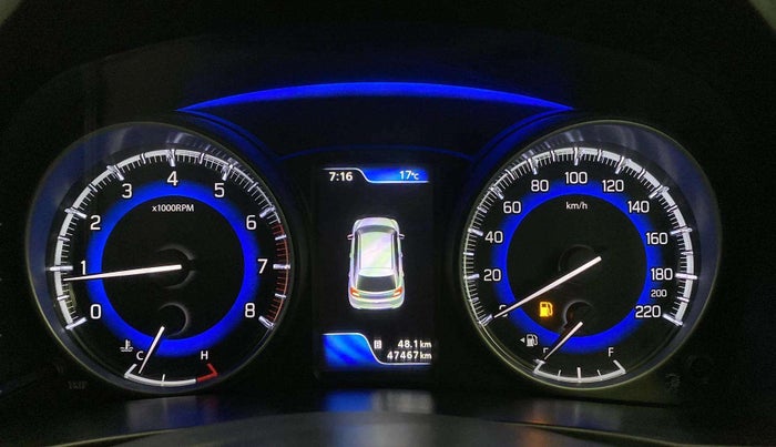 2017 Maruti Baleno ZETA PETROL 1.2, Petrol, Manual, 47,523 km, Odometer Image