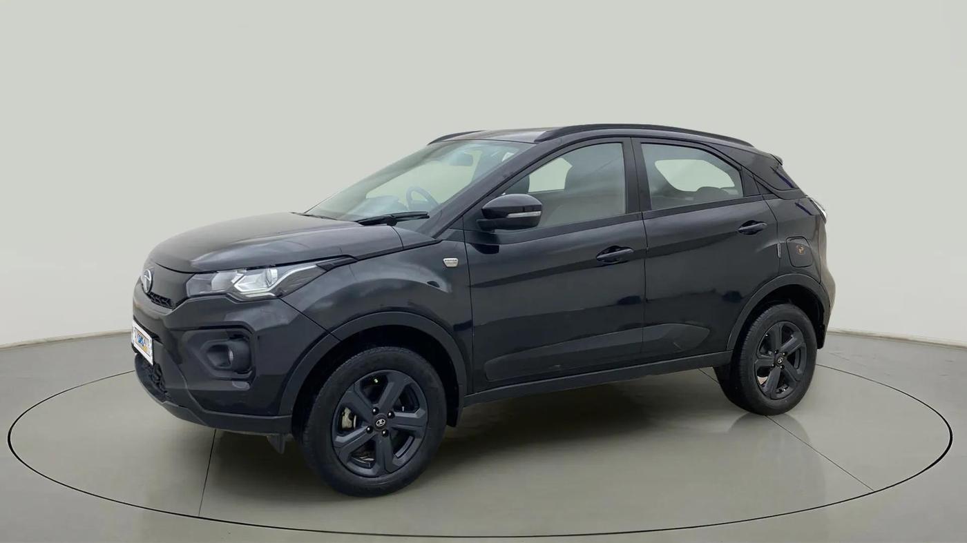 2023 Tata NEXON  XZ Plus LUX Dark Edition, Petrol, Manual, 36,140 km, Left Front Diagonal