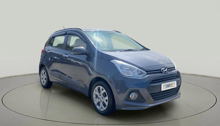 2014 Hyundai Grand i10 SPORTZ 1.2 KAPPA VTVT, Petrol, Manual, 54,613 km, Right Front Diagonal