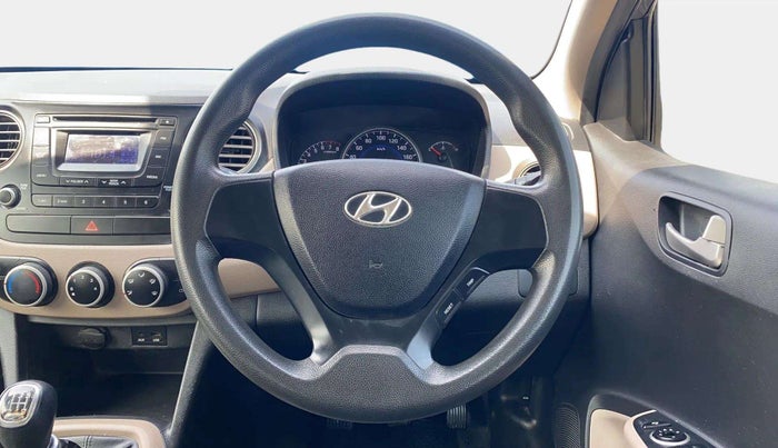 2014 Hyundai Grand i10 SPORTZ 1.2 KAPPA VTVT, Petrol, Manual, 54,613 km, Steering Wheel Close Up