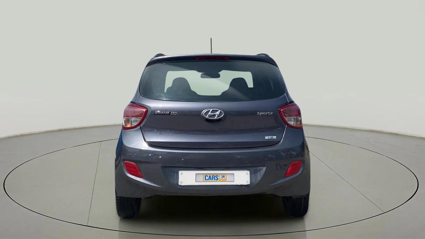 2014 Hyundai Grand i10 SPORTZ 1.2 KAPPA VTVT, Petrol, Manual, 54,613 km, Back/Rear