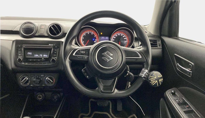 2018 Maruti Swift VXI AMT, Petrol, Automatic, 61,826 km, Steering Wheel Close Up