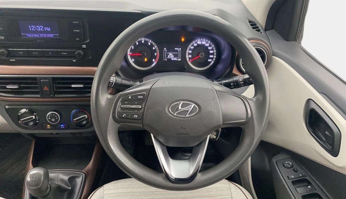 2021 Hyundai AURA S 1.2 CNG, CNG, Manual, 78,829 km, Steering Wheel Close Up