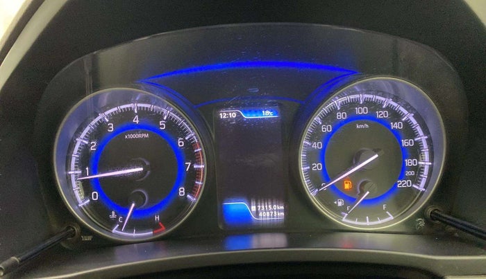 2017 Maruti Baleno ALPHA PETROL 1.2, Petrol, Manual, 41,020 km, Odometer Image