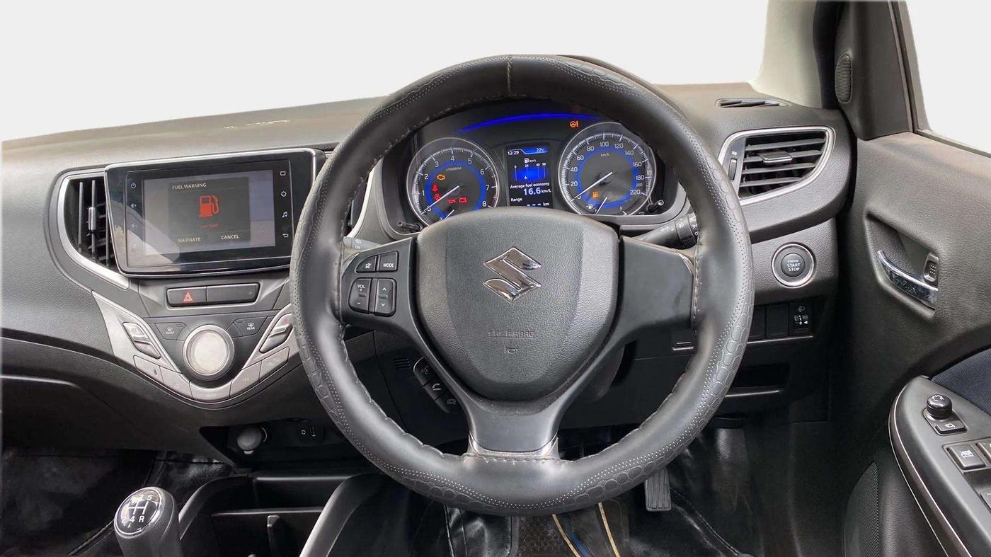 2021 Maruti Baleno ZETA PETROL 1.2, Petrol, Manual, 3,769 km, Steering Wheel Close Up