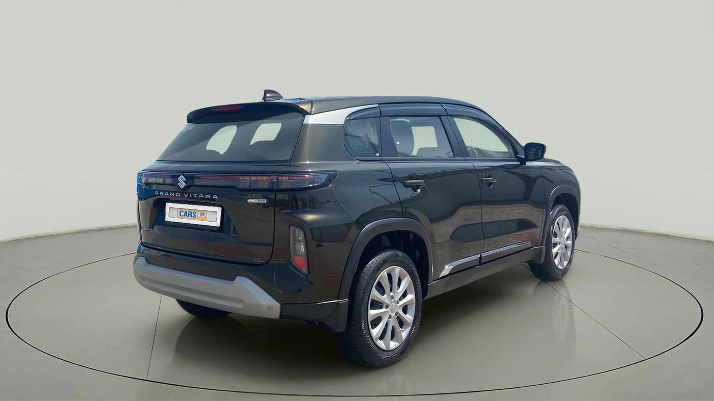 2023 Maruti Grand Vitara DELTA SMART HYBRID, Petrol, Manual, 12,722 km, Right Back Diagonal