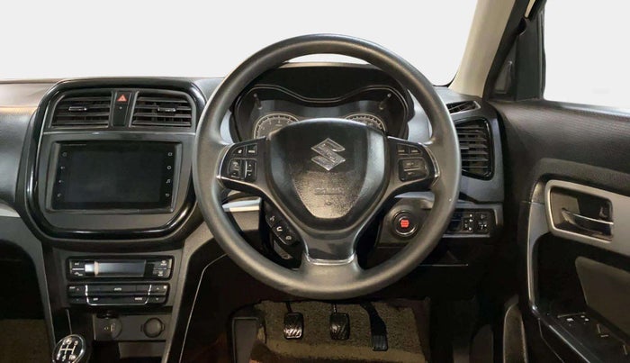 2021 Maruti Vitara Brezza ZXI, Petrol, Manual, 58,472 km, Steering Wheel Close Up